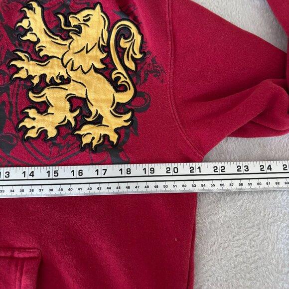 Harry Potter Men's Gryffindor Full Zip Hoodie Size Small EUC - Picture 8 of 10